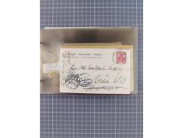 1900/37, kleine Sammlung “DSP OST-ASIATIISCHE LINIE” mit fast 70 Briefen, Karten und GSK inkl. weniger Belege “BREMEN-OSTASIE