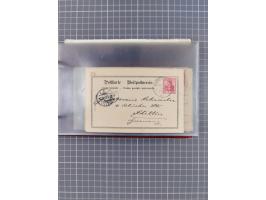 1900/37, kleine Sammlung “DSP OST-ASIATIISCHE LINIE” mit fast 70 Briefen, Karten und GSK inkl. weniger Belege “BREMEN-OSTASIE