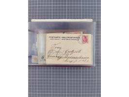 1900/37, kleine Sammlung “DSP OST-ASIATIISCHE LINIE” mit fast 70 Briefen, Karten und GSK inkl. weniger Belege “BREMEN-OSTASIE