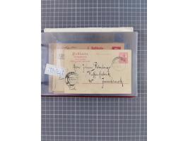 1900/37, kleine Sammlung “DSP OST-ASIATIISCHE LINIE” mit fast 70 Briefen, Karten und GSK inkl. weniger Belege “BREMEN-OSTASIE
