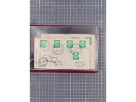 1900/37, kleine Sammlung “DSP OST-ASIATIISCHE LINIE” mit fast 70 Briefen, Karten und GSK inkl. weniger Belege “BREMEN-OSTASIE