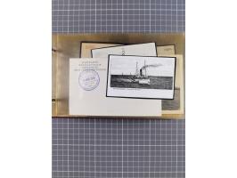 1897/1939, kleine Sammlung “Schiffspost in der Nordsee” mit Schwerpunkt Helgoland, ca. 50 Briefe und Karten mit Schiffspost-N