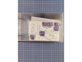 1897/1939, kleine Sammlung “Schiffspost in der Nordsee” mit Schwerpunkt Helgoland, ca. 50 Briefe und Karten mit Schiffspost-N