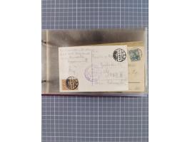 1897/1939, kleine Sammlung “Schiffspost in der Nordsee” mit Schwerpunkt Helgoland, ca. 50 Briefe und Karten mit Schiffspost-N