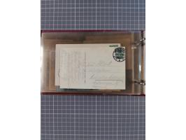 1897/1939, kleine Sammlung “Schiffspost in der Nordsee” mit Schwerpunkt Helgoland, ca. 50 Briefe und Karten mit Schiffspost-N