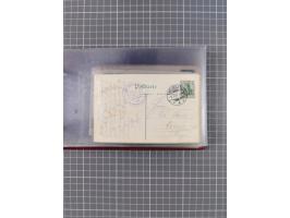 1897/1939, kleine Sammlung “Schiffspost in der Nordsee” mit Schwerpunkt Helgoland, ca. 50 Briefe und Karten mit Schiffspost-N