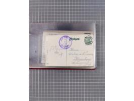 1897/1939, kleine Sammlung “Schiffspost in der Nordsee” mit Schwerpunkt Helgoland, ca. 50 Briefe und Karten mit Schiffspost-N