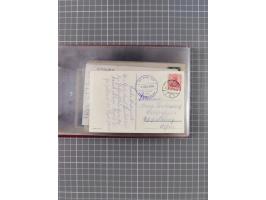 1897/1939, kleine Sammlung “Schiffspost in der Nordsee” mit Schwerpunkt Helgoland, ca. 50 Briefe und Karten mit Schiffspost-N