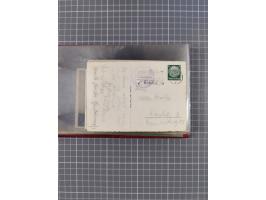 1897/1939, kleine Sammlung “Schiffspost in der Nordsee” mit Schwerpunkt Helgoland, ca. 50 Briefe und Karten mit Schiffspost-N