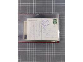 1897/1939, kleine Sammlung “Schiffspost in der Nordsee” mit Schwerpunkt Helgoland, ca. 50 Briefe und Karten mit Schiffspost-N