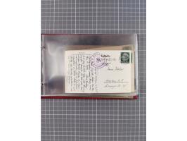 1897/1939, kleine Sammlung “Schiffspost in der Nordsee” mit Schwerpunkt Helgoland, ca. 50 Briefe und Karten mit Schiffspost-N