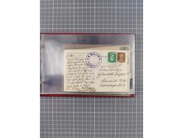 1897/1939, kleine Sammlung “Schiffspost in der Nordsee” mit Schwerpunkt Helgoland, ca. 50 Briefe und Karten mit Schiffspost-N