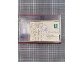 1897/1939, kleine Sammlung “Schiffspost in der Nordsee” mit Schwerpunkt Helgoland, ca. 50 Briefe und Karten mit Schiffspost-N