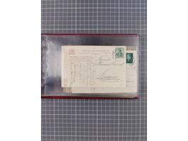 1897/1939, kleine Sammlung “Schiffspost in der Nordsee” mit Schwerpunkt Helgoland, ca. 50 Briefe und Karten mit Schiffspost-N