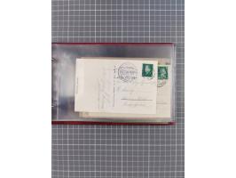 1897/1939, kleine Sammlung “Schiffspost in der Nordsee” mit Schwerpunkt Helgoland, ca. 50 Briefe und Karten mit Schiffspost-N