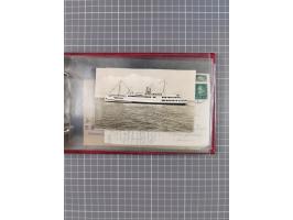 1897/1939, kleine Sammlung “Schiffspost in der Nordsee” mit Schwerpunkt Helgoland, ca. 50 Briefe und Karten mit Schiffspost-N