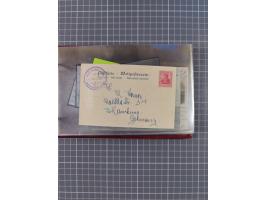 1897/1939, kleine Sammlung “Schiffspost in der Nordsee” mit Schwerpunkt Helgoland, ca. 50 Briefe und Karten mit Schiffspost-N