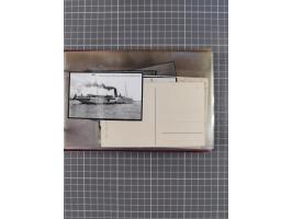 1897/1939, kleine Sammlung “Schiffspost in der Nordsee” mit Schwerpunkt Helgoland, ca. 50 Briefe und Karten mit Schiffspost-N