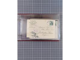 1897/1939, kleine Sammlung “Schiffspost in der Nordsee” mit Schwerpunkt Helgoland, ca. 50 Briefe und Karten mit Schiffspost-N