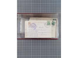 1897/1939, kleine Sammlung “Schiffspost in der Nordsee” mit Schwerpunkt Helgoland, ca. 50 Briefe und Karten mit Schiffspost-N