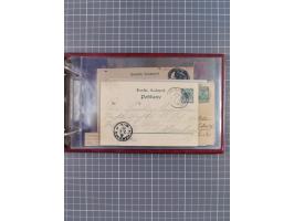 1897/1939, kleine Sammlung “Schiffspost in der Nordsee” mit Schwerpunkt Helgoland, ca. 50 Briefe und Karten mit Schiffspost-N