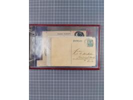 1897/1939, kleine Sammlung “Schiffspost in der Nordsee” mit Schwerpunkt Helgoland, ca. 50 Briefe und Karten mit Schiffspost-N