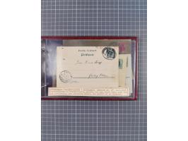 1897/1939, kleine Sammlung “Schiffspost in der Nordsee” mit Schwerpunkt Helgoland, ca. 50 Briefe und Karten mit Schiffspost-N