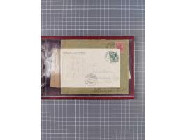 1897/1939, kleine Sammlung “Schiffspost in der Nordsee” mit Schwerpunkt Helgoland, ca. 50 Briefe und Karten mit Schiffspost-N