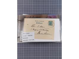 1894/1936, kleine Sammlung “DSP OST-AFRIKA LINIE” inkl. “OST-AFRIKANISCHE HAUPTLINIE” mit ca. 35 Briefen und Karten sowie zus