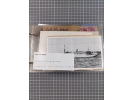 1894/1936, kleine Sammlung “DSP OST-AFRIKA LINIE” inkl. “OST-AFRIKANISCHE HAUPTLINIE” mit ca. 35 Briefen und Karten sowie zus