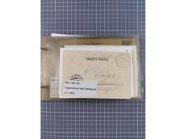 1894/1936, kleine Sammlung “DSP OST-AFRIKA LINIE” inkl. “OST-AFRIKANISCHE HAUPTLINIE” mit ca. 35 Briefen und Karten sowie zus