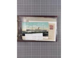 1894/1936, kleine Sammlung “DSP OST-AFRIKA LINIE” inkl. “OST-AFRIKANISCHE HAUPTLINIE” mit ca. 35 Briefen und Karten sowie zus