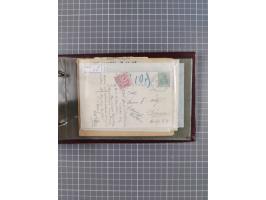 1894/1936, kleine Sammlung “DSP OST-AFRIKA LINIE” inkl. “OST-AFRIKANISCHE HAUPTLINIE” mit ca. 35 Briefen und Karten sowie zus