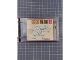 1866/1960 (ca.), interessanter Sammlungsposten inkl. sehr viel Dt. Seepost, Anlandungsstempeln, frühe Schiffspost, kleine Sam