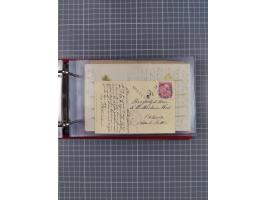 1866/1960 (ca.), interessanter Sammlungsposten inkl. sehr viel Dt. Seepost, Anlandungsstempeln, frühe Schiffspost, kleine Sam