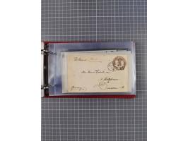 1866/1960 (ca.), interessanter Sammlungsposten inkl. sehr viel Dt. Seepost, Anlandungsstempeln, frühe Schiffspost, kleine Sam