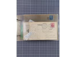 1866/1960 (ca.), interessanter Sammlungsposten inkl. sehr viel Dt. Seepost, Anlandungsstempeln, frühe Schiffspost, kleine Sam