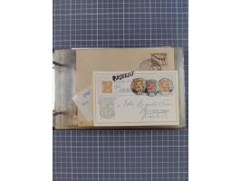 1866/1960 (ca.), interessanter Sammlungsposten inkl. sehr viel Dt. Seepost, Anlandungsstempeln, frühe Schiffspost, kleine Sam