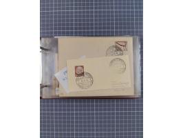 1866/1960 (ca.), interessanter Sammlungsposten inkl. sehr viel Dt. Seepost, Anlandungsstempeln, frühe Schiffspost, kleine Sam