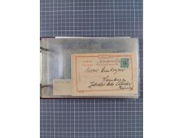 1866/1960 (ca.), interessanter Sammlungsposten inkl. sehr viel Dt. Seepost, Anlandungsstempeln, frühe Schiffspost, kleine Sam