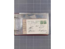 1866/1960 (ca.), interessanter Sammlungsposten inkl. sehr viel Dt. Seepost, Anlandungsstempeln, frühe Schiffspost, kleine Sam