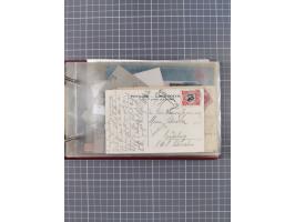 1866/1960 (ca.), interessanter Sammlungsposten inkl. sehr viel Dt. Seepost, Anlandungsstempeln, frühe Schiffspost, kleine Sam