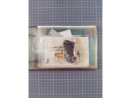 1866/1960 (ca.), interessanter Sammlungsposten inkl. sehr viel Dt. Seepost, Anlandungsstempeln, frühe Schiffspost, kleine Sam