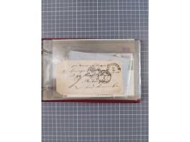 1866/1960 (ca.), interessanter Sammlungsposten inkl. sehr viel Dt. Seepost, Anlandungsstempeln, frühe Schiffspost, kleine Sam