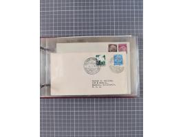 1866/1960 (ca.), interessanter Sammlungsposten inkl. sehr viel Dt. Seepost, Anlandungsstempeln, frühe Schiffspost, kleine Sam