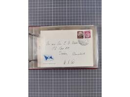 1866/1960 (ca.), interessanter Sammlungsposten inkl. sehr viel Dt. Seepost, Anlandungsstempeln, frühe Schiffspost, kleine Sam