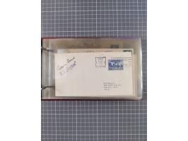 1866/1960 (ca.), interessanter Sammlungsposten inkl. sehr viel Dt. Seepost, Anlandungsstempeln, frühe Schiffspost, kleine Sam