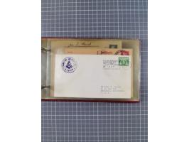 1866/1960 (ca.), interessanter Sammlungsposten inkl. sehr viel Dt. Seepost, Anlandungsstempeln, frühe Schiffspost, kleine Sam