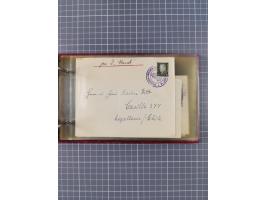 1866/1960 (ca.), interessanter Sammlungsposten inkl. sehr viel Dt. Seepost, Anlandungsstempeln, frühe Schiffspost, kleine Sam