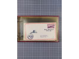 1866/1960 (ca.), interessanter Sammlungsposten inkl. sehr viel Dt. Seepost, Anlandungsstempeln, frühe Schiffspost, kleine Sam